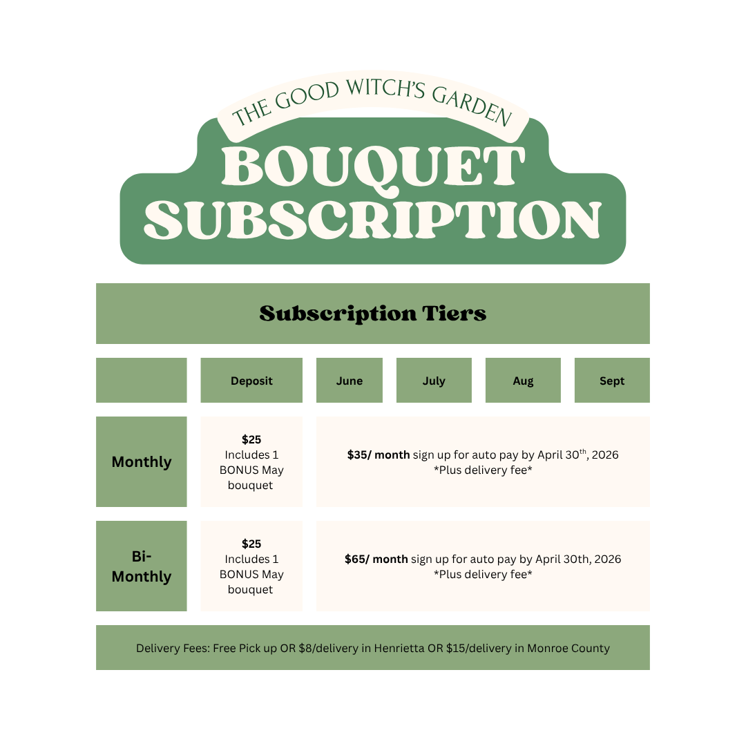 2026 Bouquet Subscription- Monthly Billing